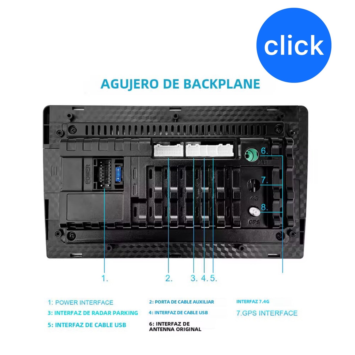 PANTALLA ANDROID 10 /9/ 7 PULGADAS CAR PLAY 6 DE RAM 128 ALMACENAMIENTO