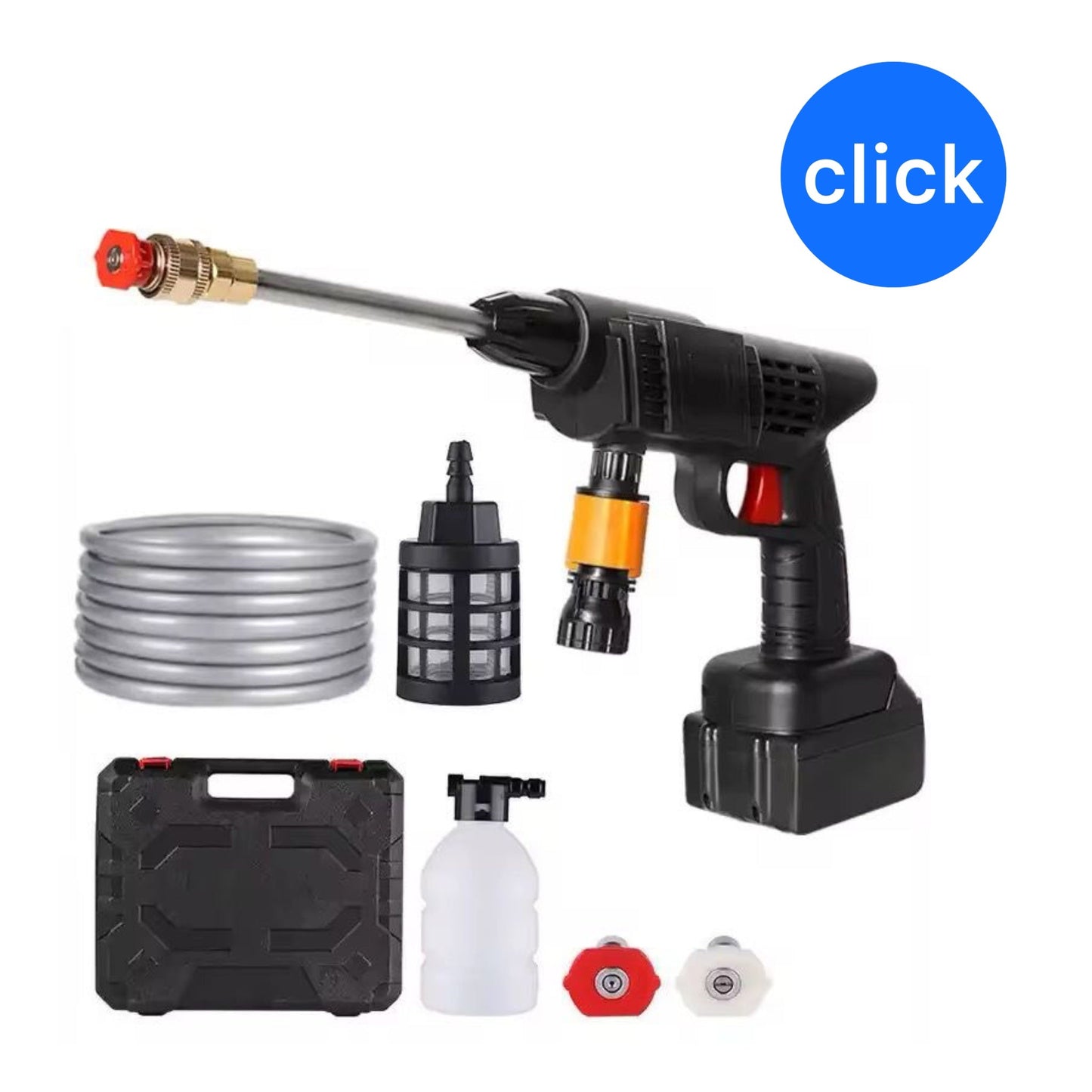 HIDROLAVADORA RECARGABLE TIPO PISTOLA